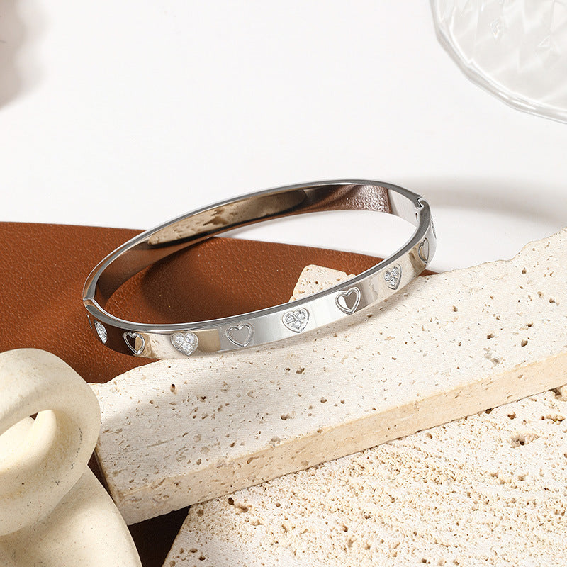 Love Diamond Buckle Bracelet