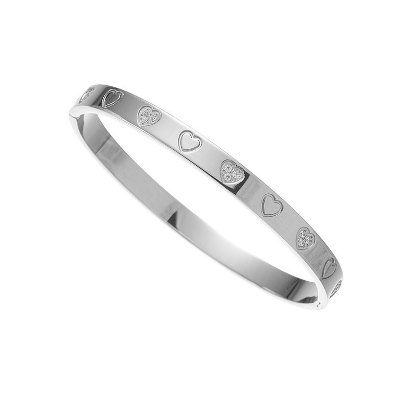 Love Diamond Buckle Bracelet