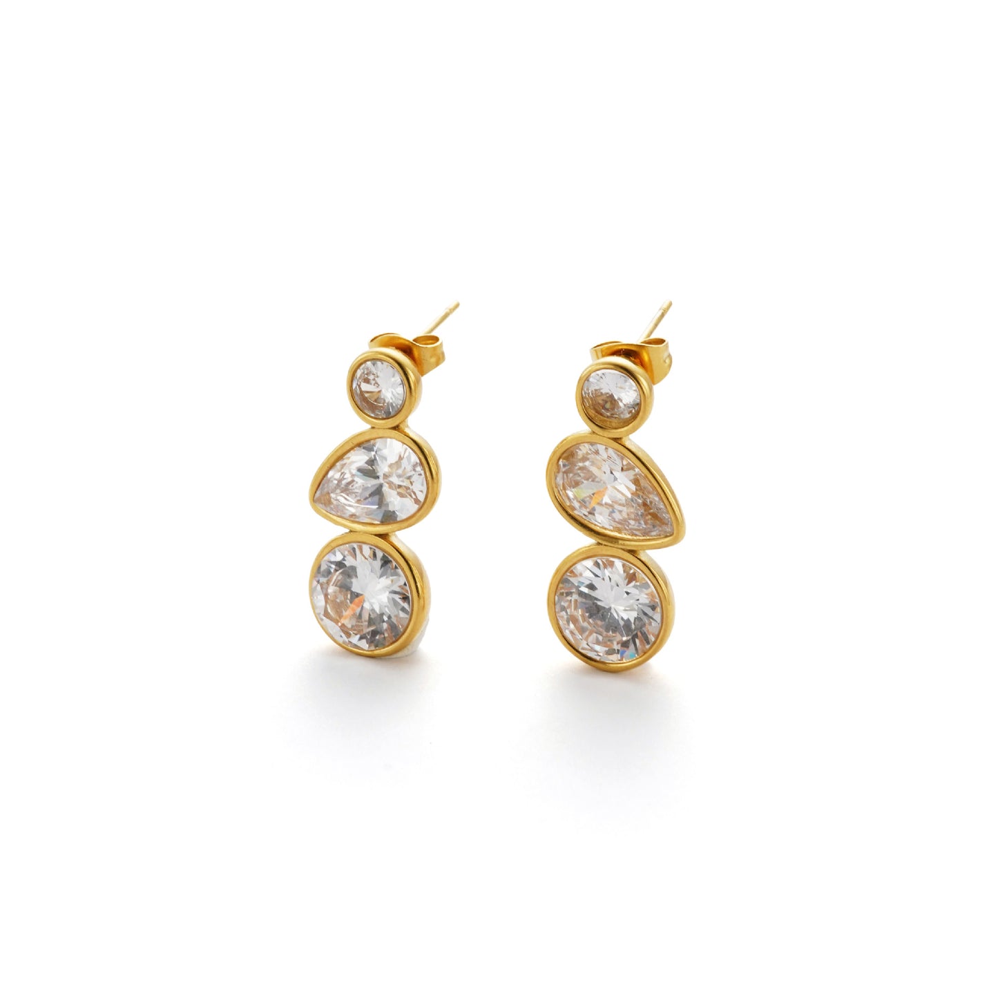 Hawaiian pearl shell earrings