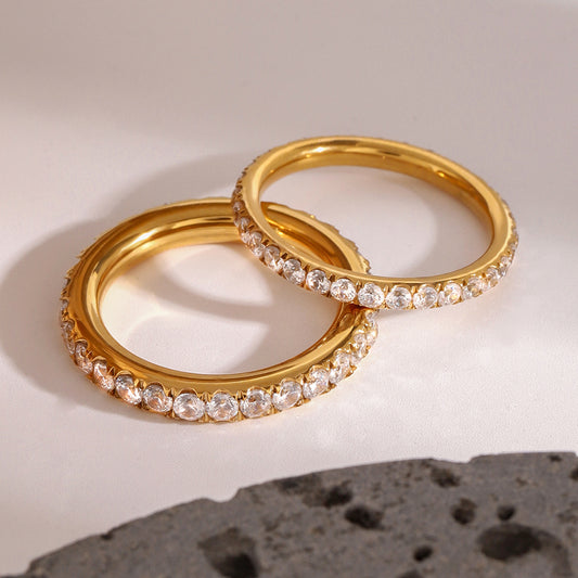 Zircon ring