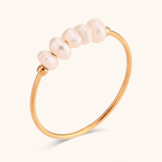 Freshwater pearl ring