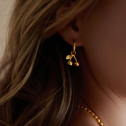 Spice Girl Cherry Earrings